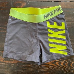 Nike Pro Spandex Shorts